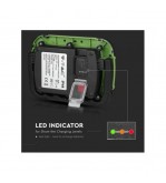 Proiector LED reincarcabil V-TAC 20W Samsung 1400lm 4000K USB SOS IP44 Cod: 20039