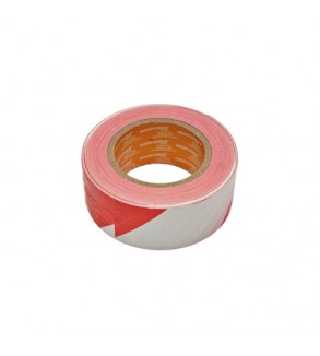 Banda delimitare si semnalizare rosu-alb 50 mm x 300 m PE HighPower  Cod: AAA162