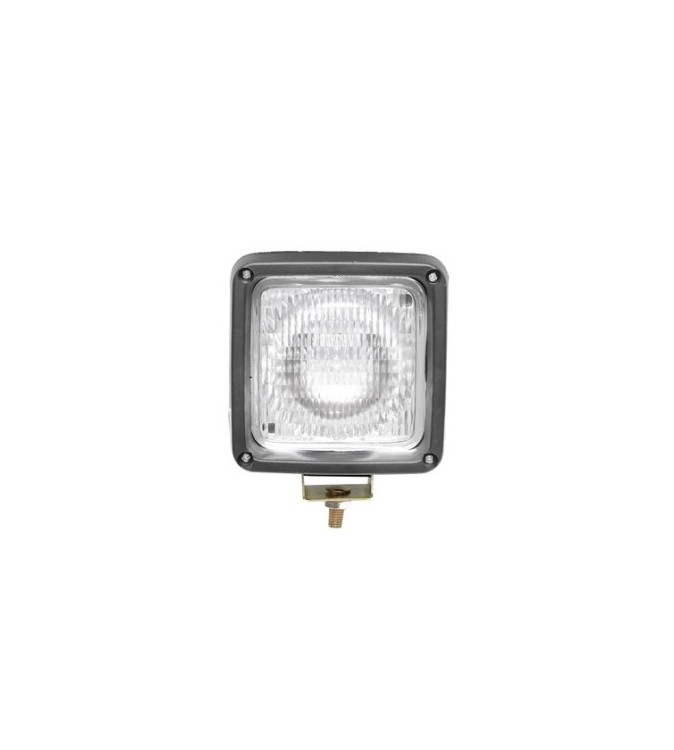 Proiector patrat 100 mm pentru bec halogen H3 12V 55W - 24V 70W fara bec Cod: BK69038E