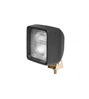 Proiector patrat 100 mm pentru bec halogen H3 12V 55W - 24V 70W fara bec Cod: BK69038E