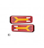 Lampi LED spate multifunctionale universale 12-36V semnalizare dinamica 5 functii set 2 bucati  Cod: ST0750