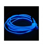 Banda led neon decorativ auto albastru 5 m 12V cu alimentator 220V inclus Cod: MIV
