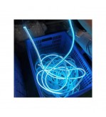 Banda led neon decorativ auto albastru 5 m 12V cu alimentator 220V inclus Cod: MIV