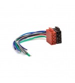 Conector ISO tata pentru radio auto 12V compatibil ISO 10487 Cod: MIV