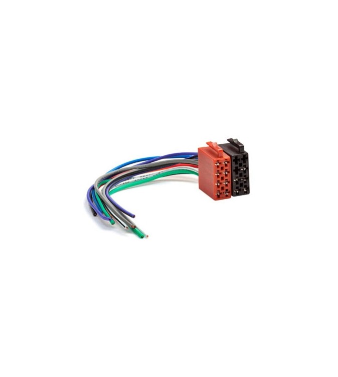 Conector ISO tata pentru radio auto 12V compatibil ISO 10487 Cod: MIV