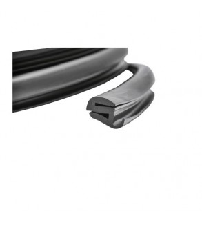 Cheder auto universal cauciuc negru 10 m profil 28 x 20 mm Cod: DISBV76-10