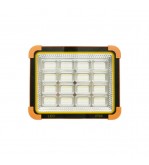 Proiector LED portabil 500W solar 3W baterie 12000mAh 6 moduri USB Power Bank IP66 Cod: BK00158