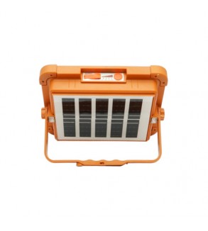 Proiector LED portabil 500W solar 3W baterie 12000mAh 6 moduri USB Power Bank IP66 Cod: BK00158