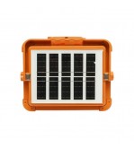 Proiector LED portabil 500W solar 3W baterie 12000mAh 6 moduri USB Power Bank IP66 Cod: BK00158
