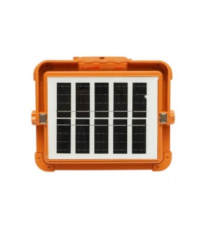Proiector LED portabil 500W solar 3W baterie 12000mAh 6 moduri USB Power Bank IP66 Cod: BK00158