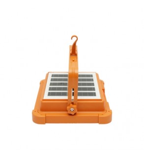 Proiector LED portabil 500W solar 3W baterie 12000mAh 6 moduri USB Power Bank IP66 Cod: BK00158