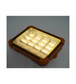 Proiector LED portabil 500W solar 3W baterie 12000mAh 6 moduri USB Power Bank IP66 Cod: BK00158