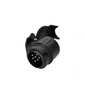 Adaptor priza remorca 13 la 7 pini mufa auto rulota platforma Cod: MIV