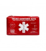 Kit siguranta auto complet trusa tip borseta omologata RAR  2 triunghiuri vesta geanta stingator A58