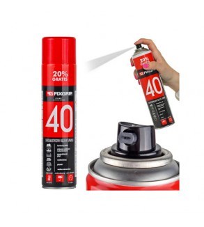 Adeziv spray contact impermeabil FIXGRIP 40 600 ml transparent uscare rapida