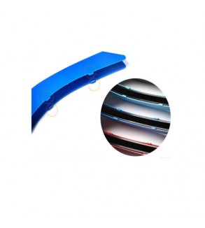 Set ornamente dungi grila fata auto compatibile BMW Seria 1 F20 F21 2011-2019 varianta grila 11 lamele  Cod: CT-GS-065 TIP B