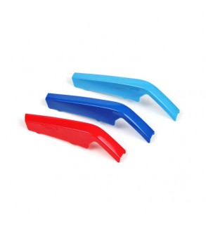 Set ornamente dungi grila fata auto compatibile BMW Seria 3 G20 G21 G28 LCI 2022-prezent  Cod: CT-GS-059 TIP A