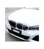 Set ornamente dungi grila fata auto compatibile BMW Seria 3 G20 G21 G28 LCI 2022-prezent  Cod: CT-GS-059 TIP A