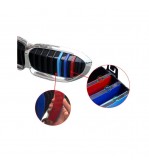 Set ornamente dungi grila fata auto compatibile BMW Seria 3 G20 G21 G28 LCI 2022-prezent  Cod: CT-GS-059 TIP A