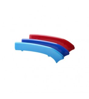 Set ornamente dungi grila fata auto compatibile BMW Seria 2 F45 F46 2014-2021 varianta grila 10 lamele  Cod: CT-GS-070 TIP B