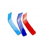 Set ornamente dungi grila fata auto compatibile BMW Seria 2 F22 F23 2014-2021 varianta grila 8 lamele  Cod: CT-GS-072 TIP B