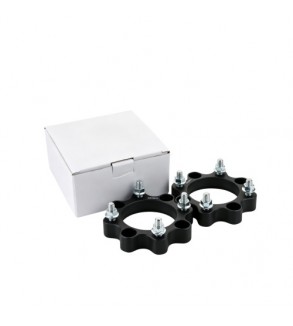 Distantier ATV 20 mm 4x110 centrare 90.2 cu 8 piulite M10x1.25 set 2 bucati aluminiu forjat Cod: DST8012