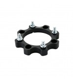 Distantier ATV 20 mm 4x136 centrare 120 mm cu 8 piulite M10x1.25 set 2 bucati aluminiu forjat Cod: DST8013