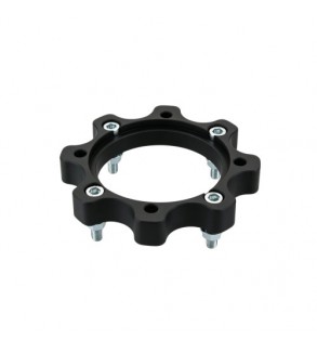 Distantier ATV 20 mm 4x136 centrare 120 mm cu 8 piulite M10x1.25 set 2 bucati aluminiu forjat Cod: DST8013