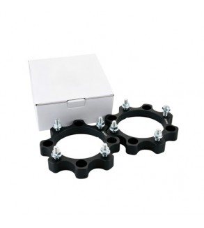 Distantier ATV 20 mm 4x136 centrare 120 mm cu 8 piulite M10x1.25 set 2 bucati aluminiu forjat Cod: DST8013