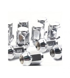 Piulita M12x1.5 con drept cap inchis cheie 19 mm pentru jante aluminiu  Cod: 13700-2