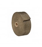 Banda termica termoizolanta Titanium galerii evacuare tobe esapament auto moto 1000Â°C 5cm x 12m  Cod: RAZ945