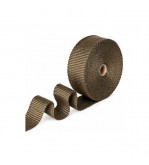Banda termica termoizolanta Titanium galerii evacuare tobe esapament auto moto 1000Â°C 5cm x 12m  Cod: RAZ945