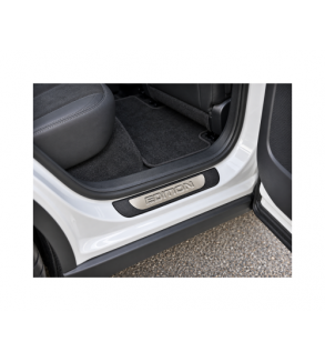 Ornamente praguri auto Edition universale plastic aluminiu polisat set 4 bucati Cod: 310011T-FMS39