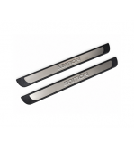 Ornamente praguri auto Edition universale plastic aluminiu polisat set 4 bucati Cod: 310011T-FMS39