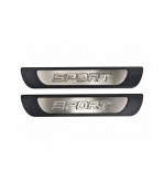 Ornamente praguri auto Sport universale plastic aluminiu polisat set 4 bucati  Cod: 310008T-FMS39