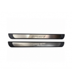 Ornamente praguri auto Sport universale plastic aluminiu polisat set 4 bucati  Cod: 310008T-FMS39