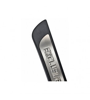 Ornamente praguri auto Exclusive universale plastic aluminiu polisat set 4 bucati  Cod: 310013T-FMS39