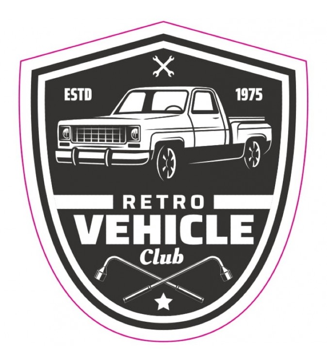 Abtibild-RETRO-VEHICLE-CLUB-Cod--TAG-012