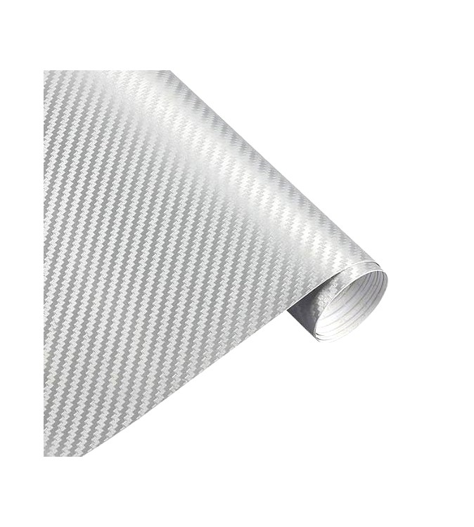 Folie-carbon-3D-argintie-cu-tehnologie-de-eliminare-a-bulelor-de-aer-1-m-X-15m