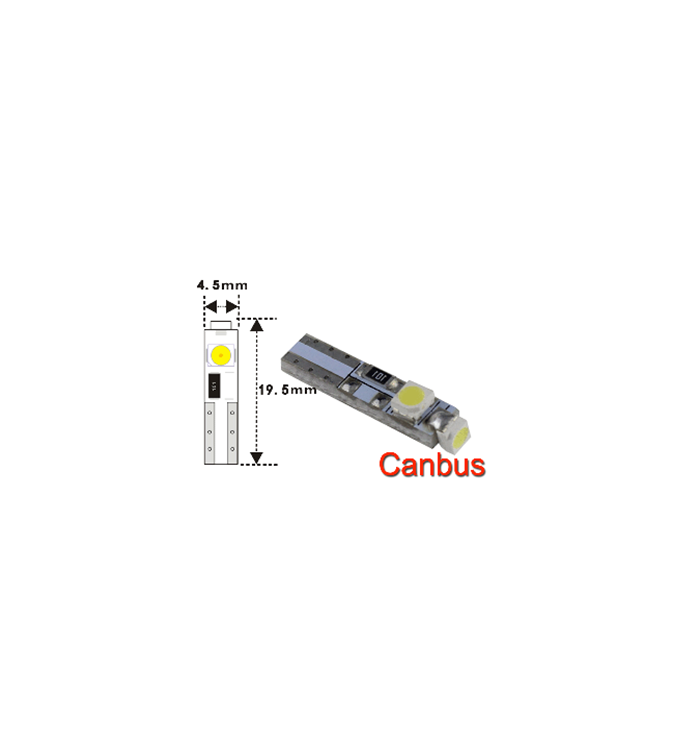 Bec-T5-3SMD-3528-12V