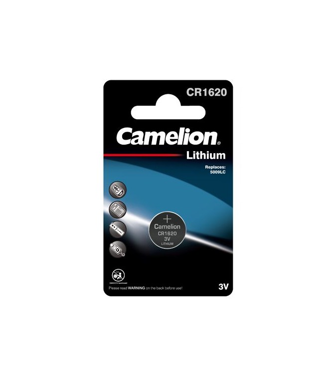 Baterie-3V-CR1620-Camelion-Lithium