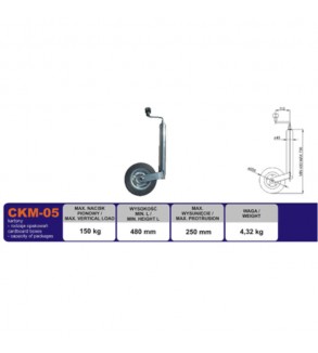 Roata-manevra-remorca-CKM05-MEDIE
