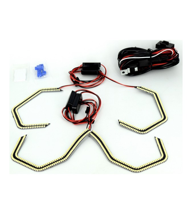 LED-ANGEL-EYES-compatibil-E90-E92-E93--F30-fara-lupa-Lumina-alb-Cod--LEDAE01-12V