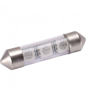 Bec-LED-SOFIT-STICLA-39MM-3-SMD-5050-12V-VERDE-COD--PT61