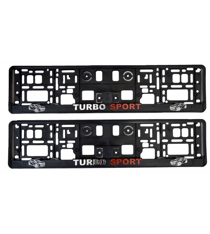Suport-numar-inmatriculare-TURBO-SPORT-2bucset