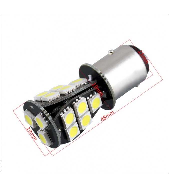 Bec-BA15S-18-LED-LUX-SMD-5730-o-faza-CANBUS-24V