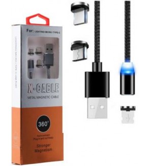 Cablu-telefon-3in1-microusb--Iphone--tip-C-magnetic-MIV