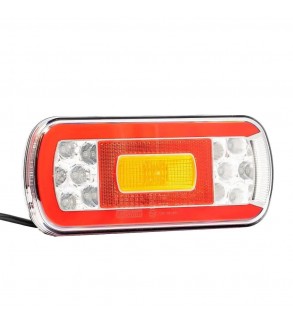 Lampa-spate-220x100--6-functii--cu-ceata-si-numar--LED--FT-130PM-Fristom