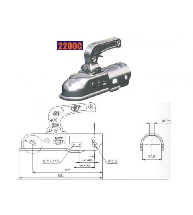 Cupla-remorca-rotunda-2300C Cupla-remorca-rotunda-2300C