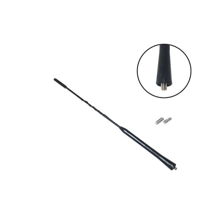 Antena-auto-cu-3-adaptoare-scurta-24cm Antena-auto-cu-3-adaptoare-scurta-24cm